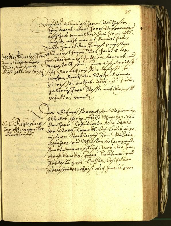 Civic Archives of Bozen-Bolzano - BOhisto Minutes of the council 1600 