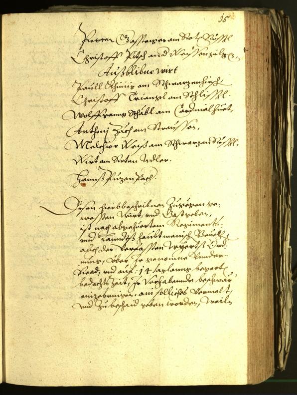 Civic Archives of Bozen-Bolzano - BOhisto Minutes of the council 1600 