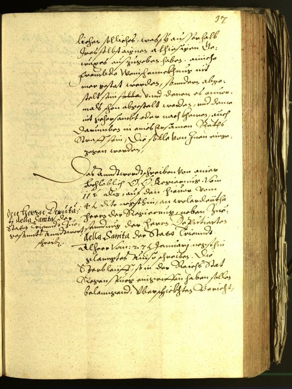 Civic Archives of Bozen-Bolzano - BOhisto Minutes of the council 1600 