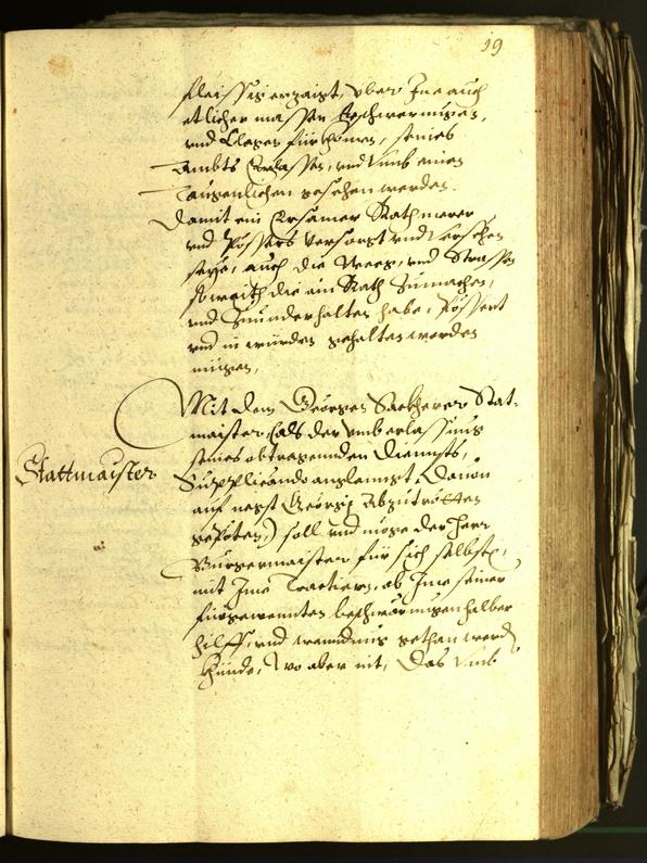 Civic Archives of Bozen-Bolzano - BOhisto Minutes of the council 1600 