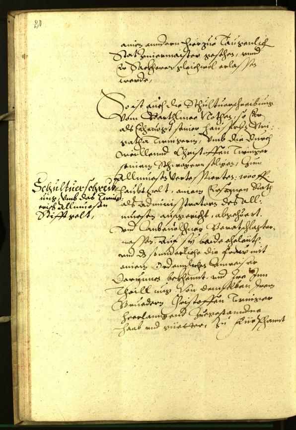 Civic Archives of Bozen-Bolzano - BOhisto Minutes of the council 1600 