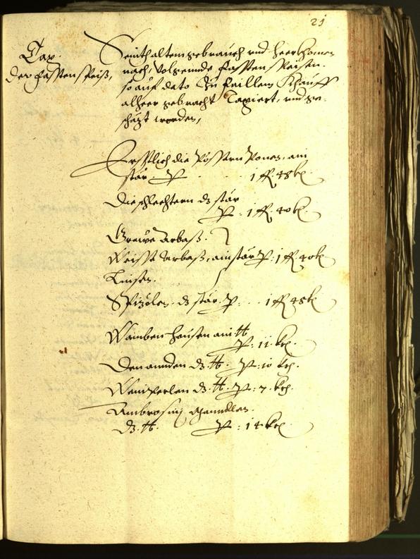 Civic Archives of Bozen-Bolzano - BOhisto Minutes of the council 1600 