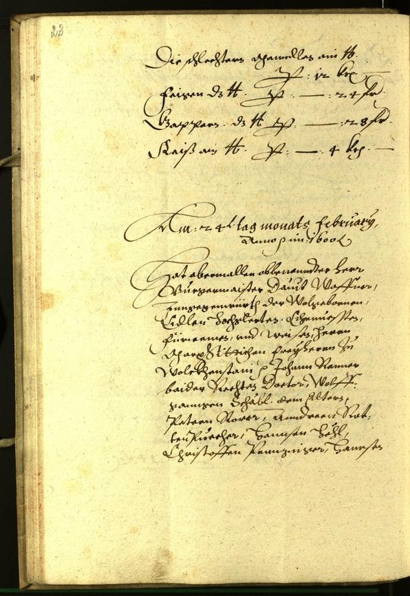 Civic Archives of Bozen-Bolzano - BOhisto Minutes of the council 1600 