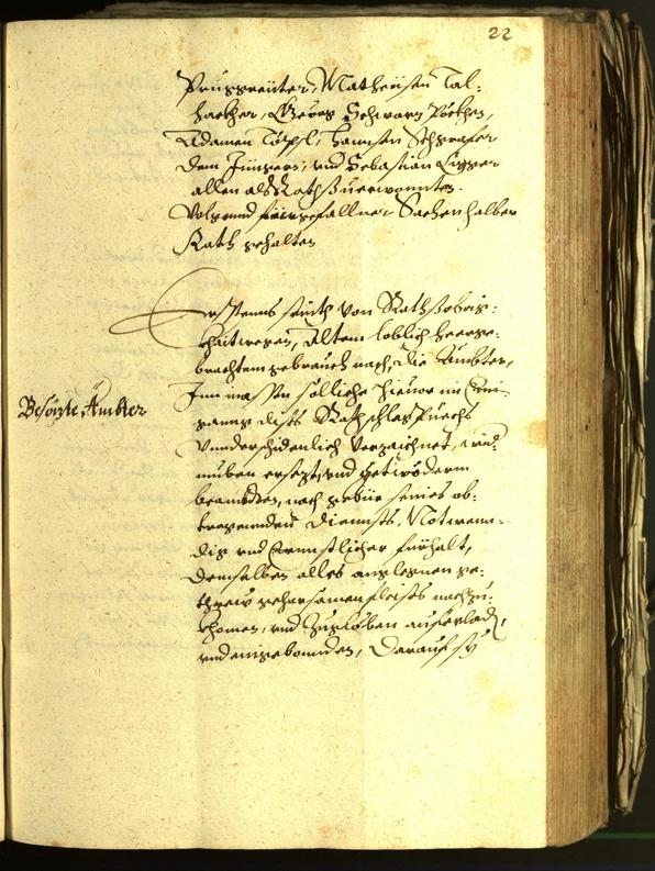 Civic Archives of Bozen-Bolzano - BOhisto Minutes of the council 1600 