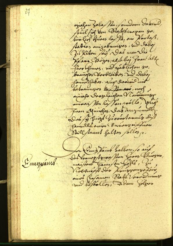 Civic Archives of Bozen-Bolzano - BOhisto Minutes of the council 1600 