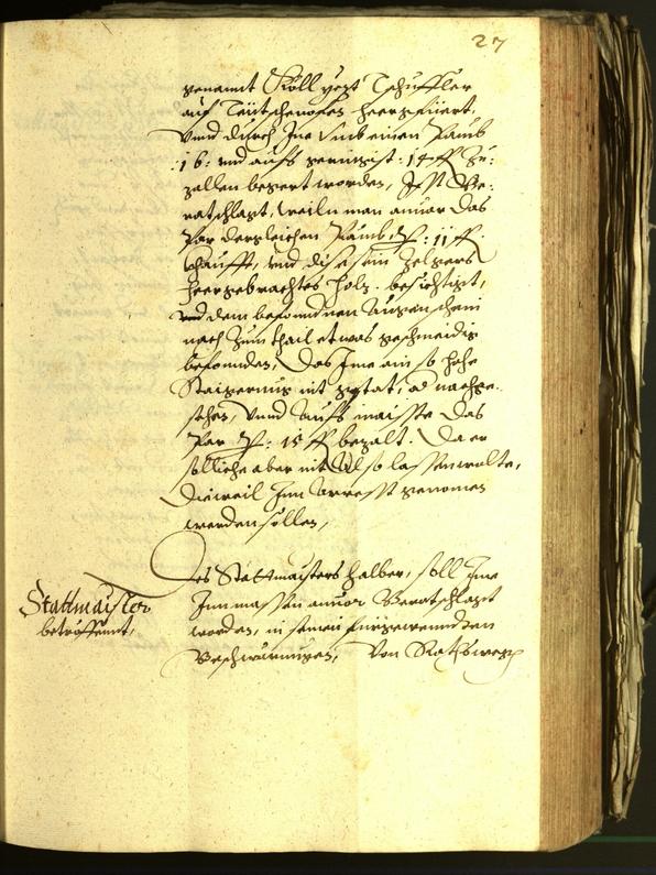 Civic Archives of Bozen-Bolzano - BOhisto Minutes of the council 1600 