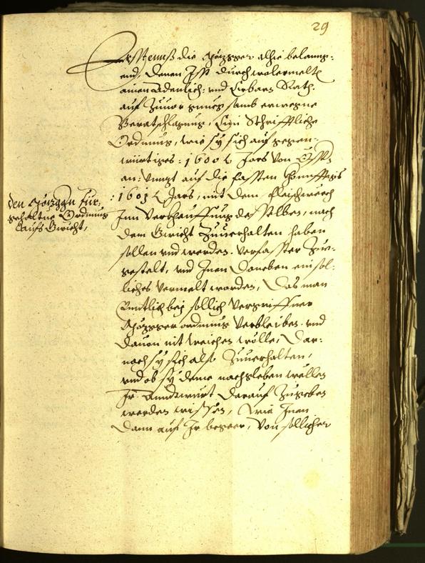 Civic Archives of Bozen-Bolzano - BOhisto Minutes of the council 1600 