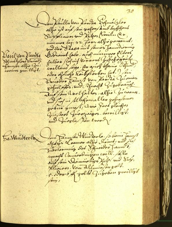 Civic Archives of Bozen-Bolzano - BOhisto Minutes of the council 1600 