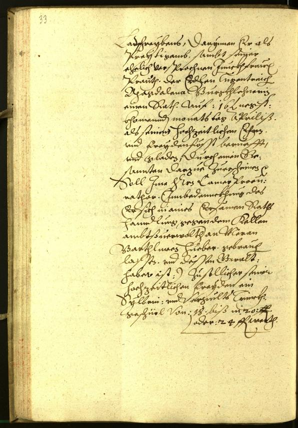 Civic Archives of Bozen-Bolzano - BOhisto Minutes of the council 1600 