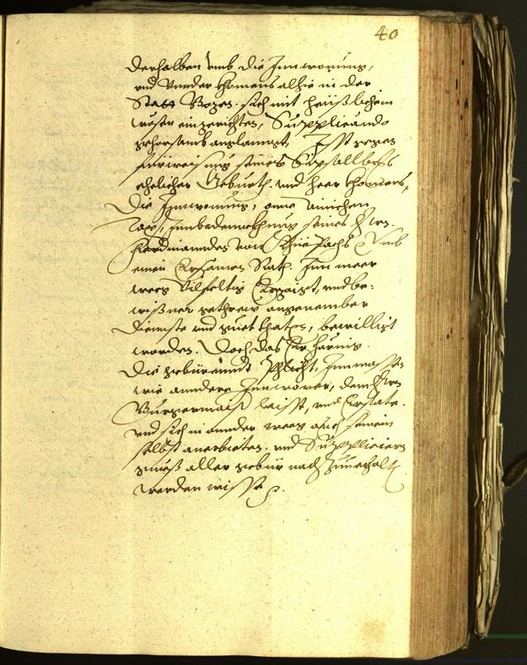 Civic Archives of Bozen-Bolzano - BOhisto Minutes of the council 1600 