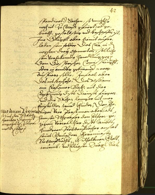 Civic Archives of Bozen-Bolzano - BOhisto Minutes of the council 1600 