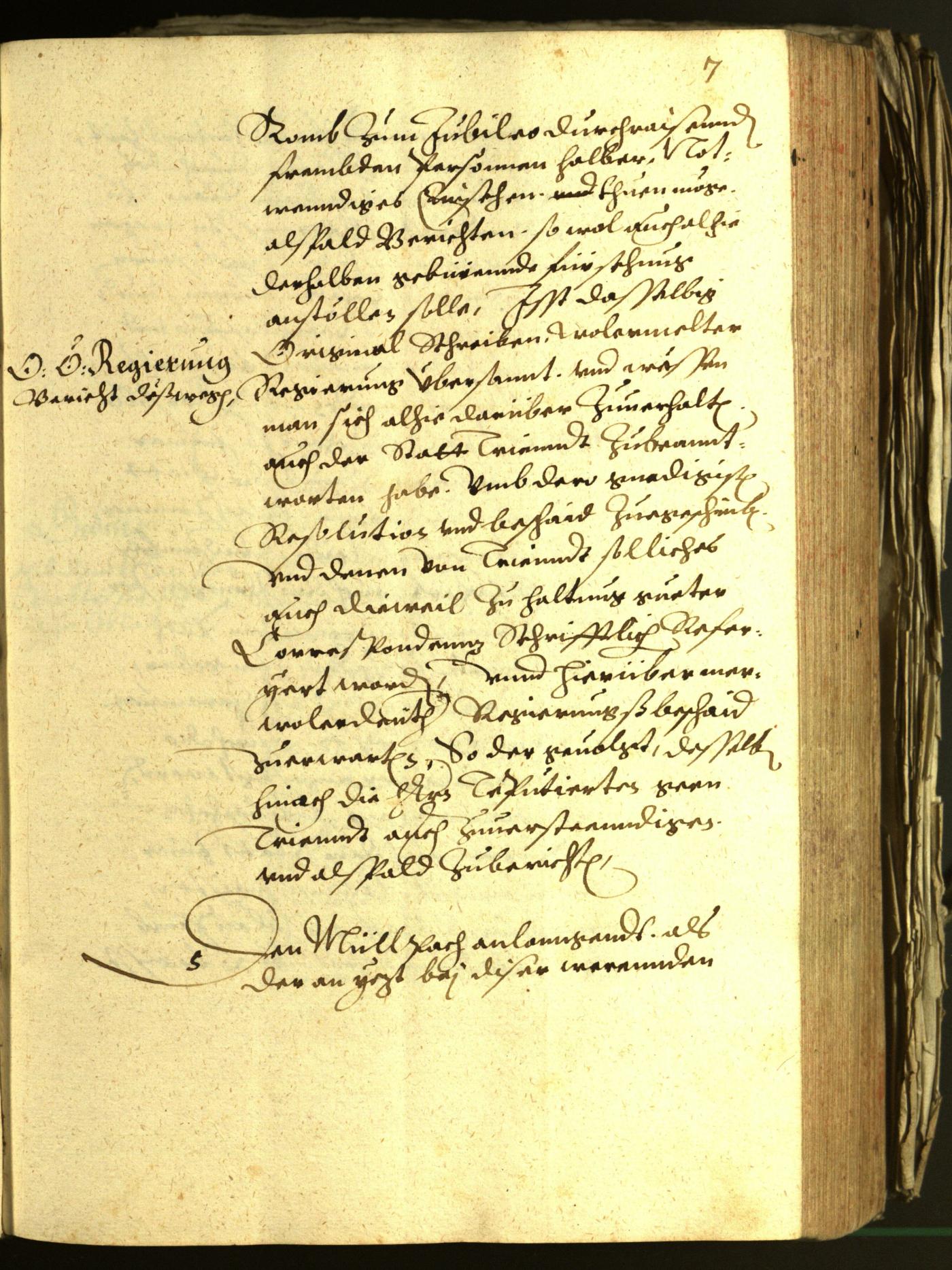 Civic Archives of Bozen-Bolzano - BOhisto Minutes of the council 1600 