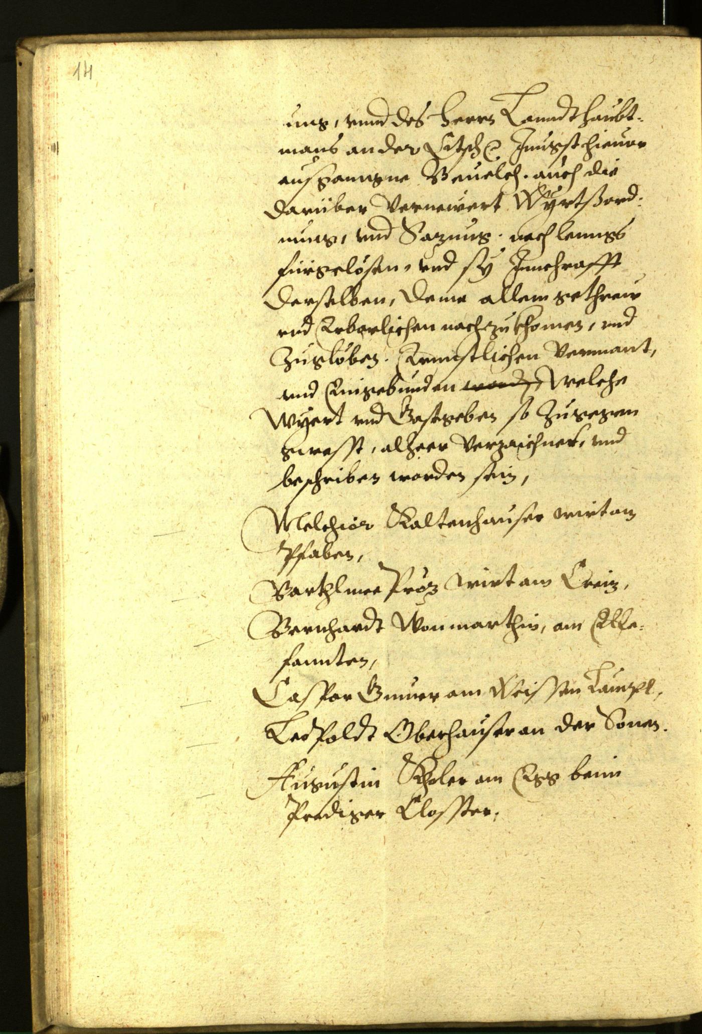 Civic Archives of Bozen-Bolzano - BOhisto Minutes of the council 1600 