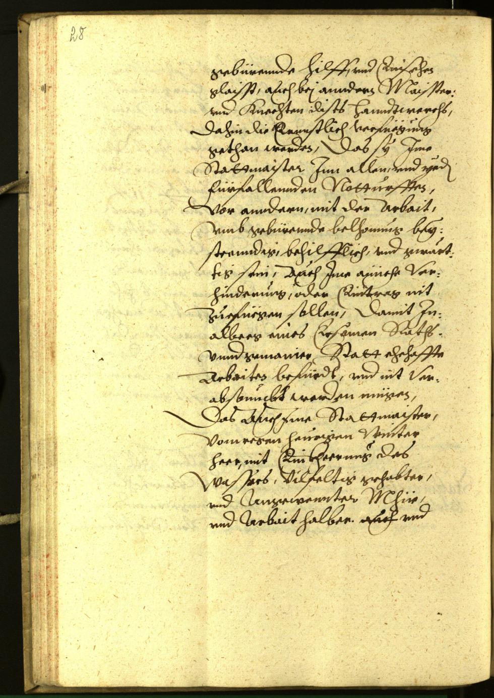 Civic Archives of Bozen-Bolzano - BOhisto Minutes of the council 1600 