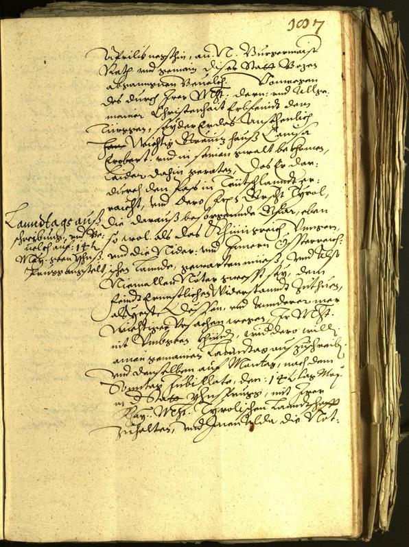 Civic Archives of Bozen-Bolzano - BOhisto Minutes of the council 1601 