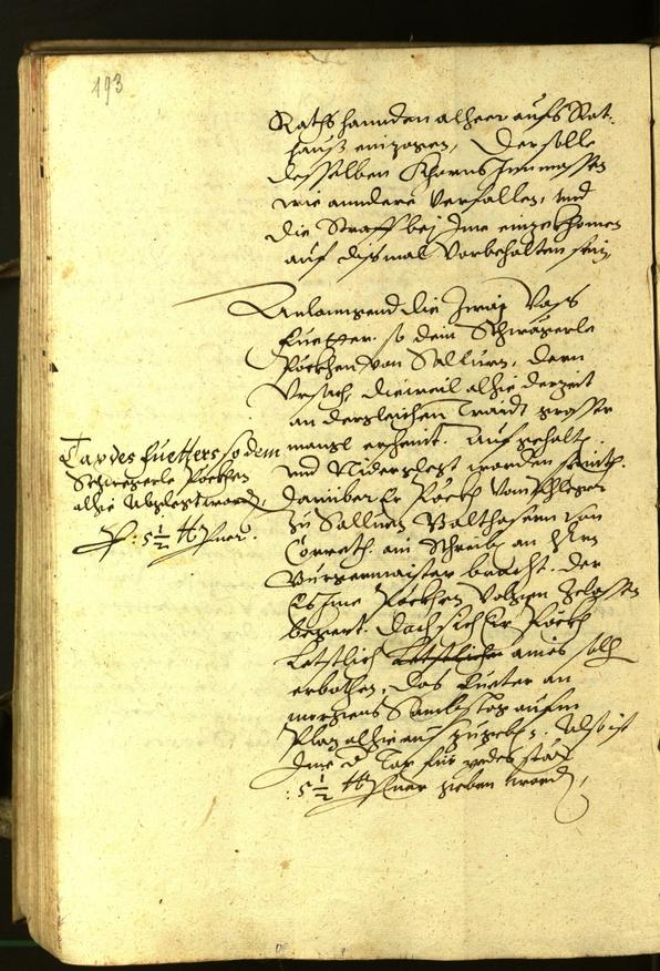 Civic Archives of Bozen-Bolzano - BOhisto Minutes of the council 1601 