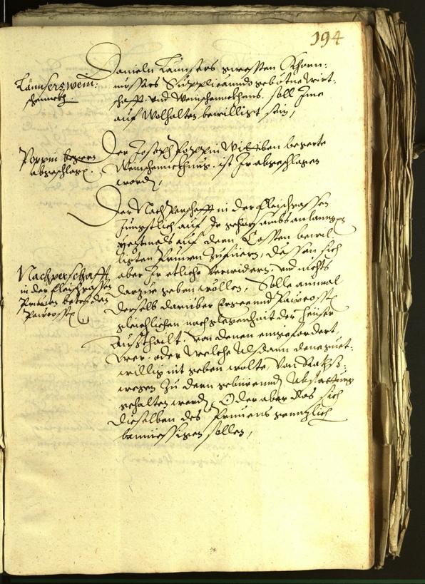 Civic Archives of Bozen-Bolzano - BOhisto Minutes of the council 1601 