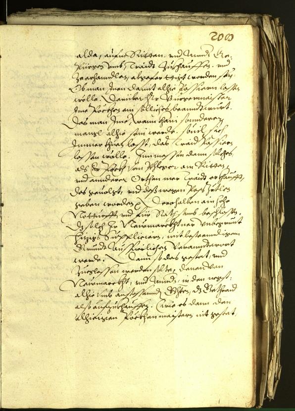 Stadtarchiv Bozen - BOhisto Ratsprotokoll 1601 