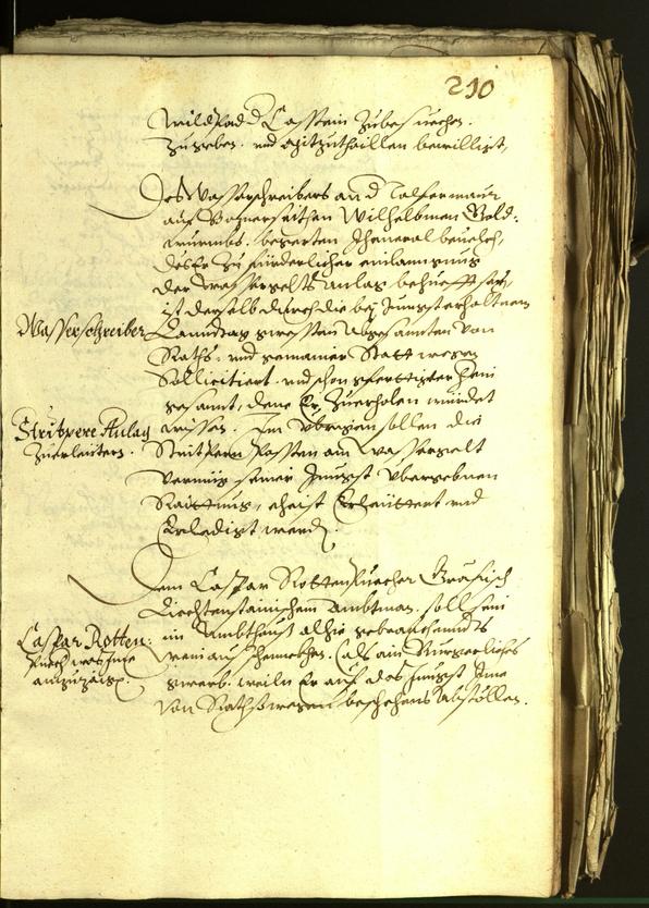 Civic Archives of Bozen-Bolzano - BOhisto Minutes of the council 1601 