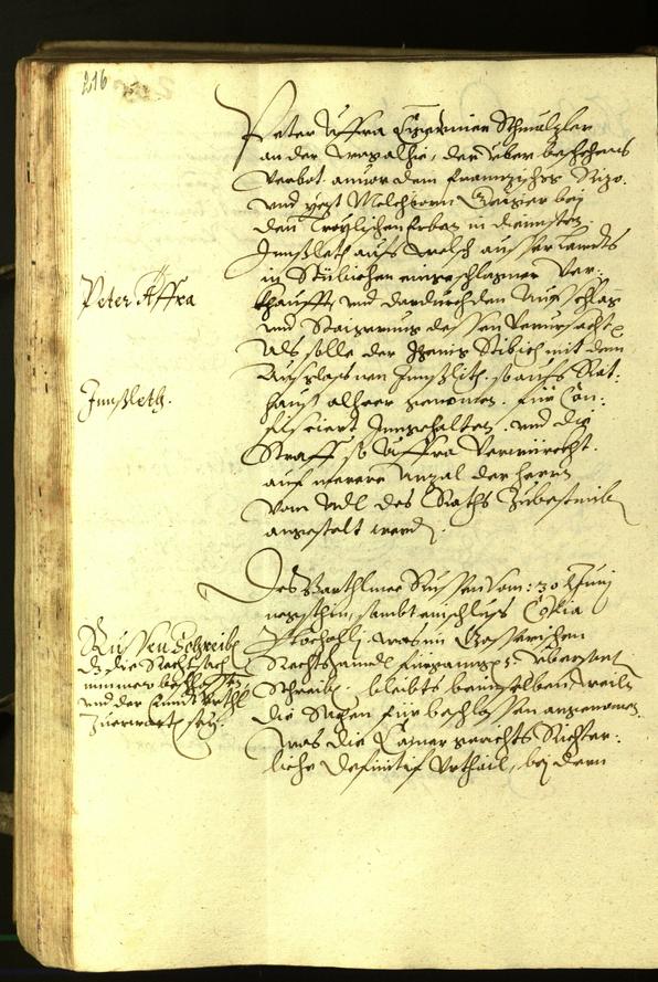 Archivio Storico della Città di Bolzano - BOhisto protocollo consiliare 1601 