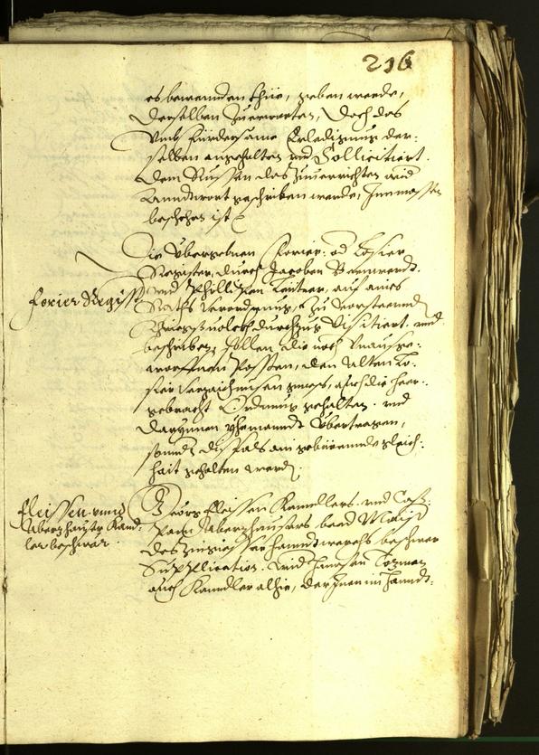 Civic Archives of Bozen-Bolzano - BOhisto Minutes of the council 1601 