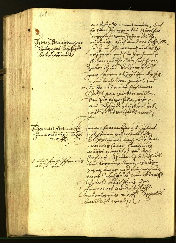 Stadtarchiv Bozen - BOhisto Ratsprotokoll 1601 