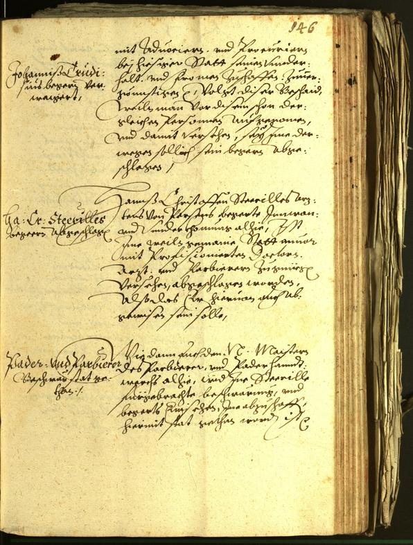 Stadtarchiv Bozen - BOhisto Ratsprotokoll 1601 