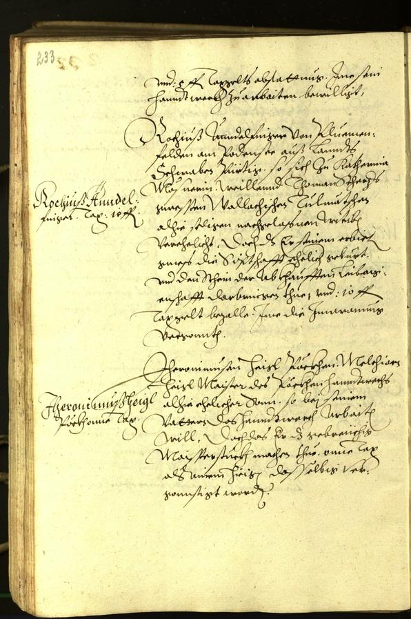 Civic Archives of Bozen-Bolzano - BOhisto Minutes of the council 1601 