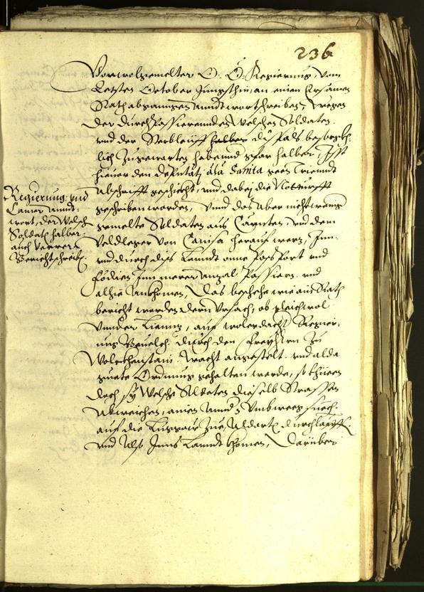 Stadtarchiv Bozen - BOhisto Ratsprotokoll 1601 