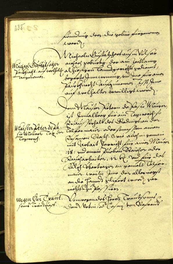 Civic Archives of Bozen-Bolzano - BOhisto Minutes of the council 1601 