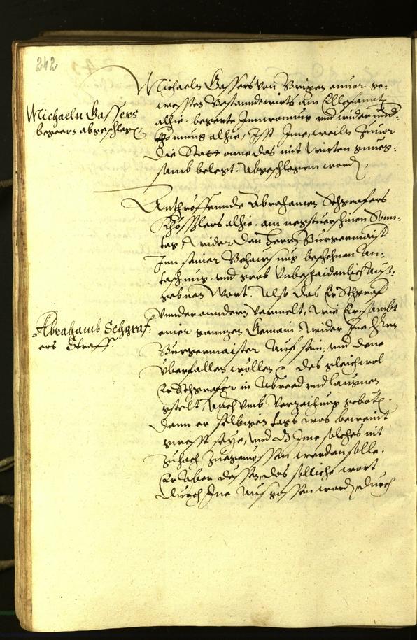 Archivio Storico della Città di Bolzano - BOhisto protocollo consiliare 1601 