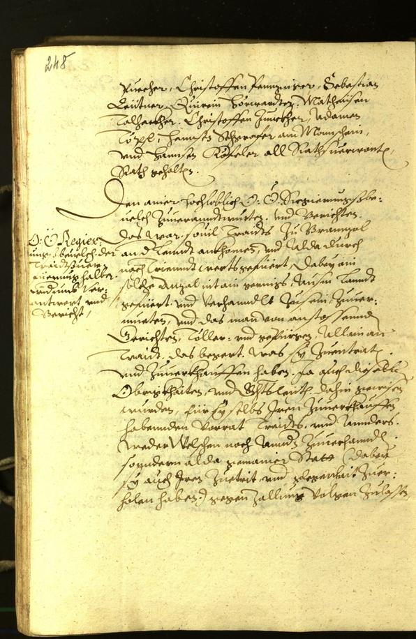 Archivio Storico della Città di Bolzano - BOhisto protocollo consiliare 1601 