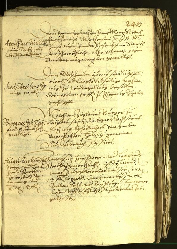 Civic Archives of Bozen-Bolzano - BOhisto Minutes of the council 1601 