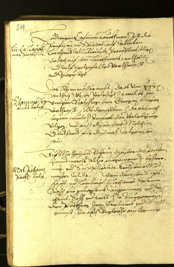 Civic Archives of Bozen-Bolzano - BOhisto Minutes of the council 1601 