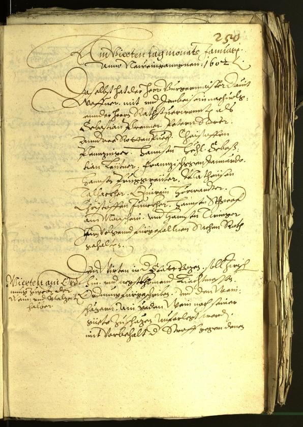 Civic Archives of Bozen-Bolzano - BOhisto Minutes of the council 1601 