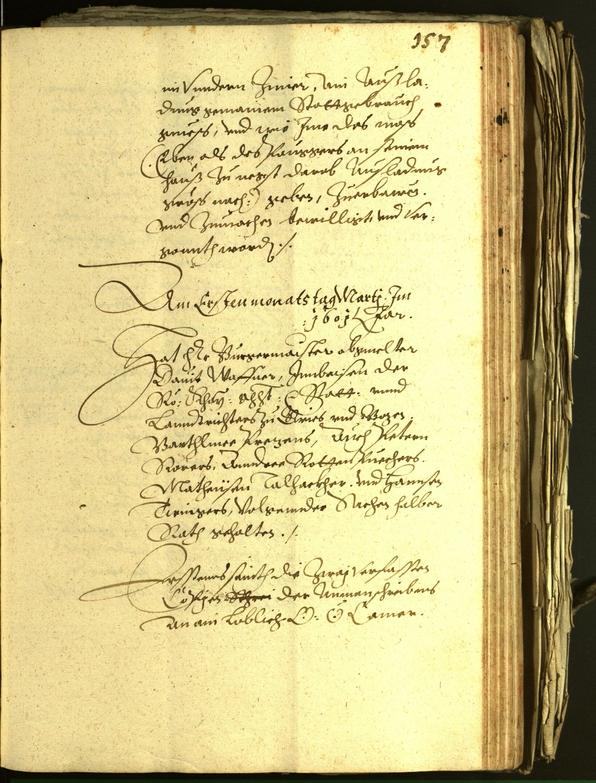 Civic Archives of Bozen-Bolzano - BOhisto Minutes of the council 1601 