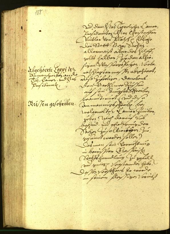 Archivio Storico della Città di Bolzano - BOhisto protocollo consiliare 1601 