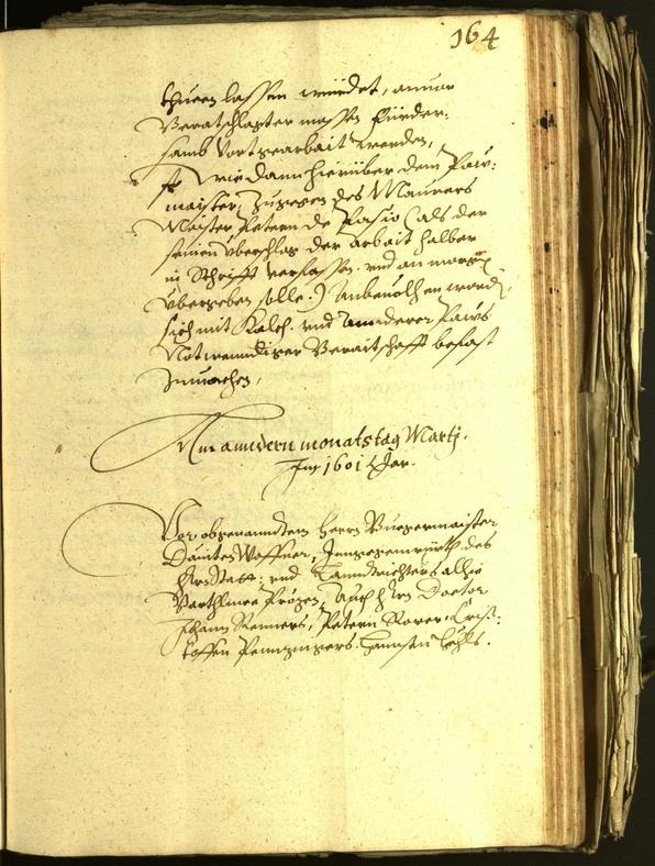 Civic Archives of Bozen-Bolzano - BOhisto Minutes of the council 1601 