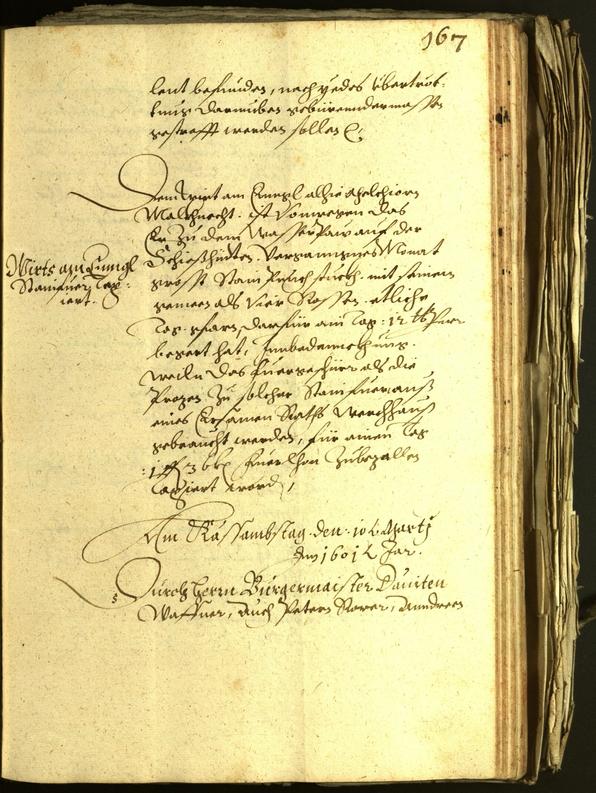 Civic Archives of Bozen-Bolzano - BOhisto Minutes of the council 1601 