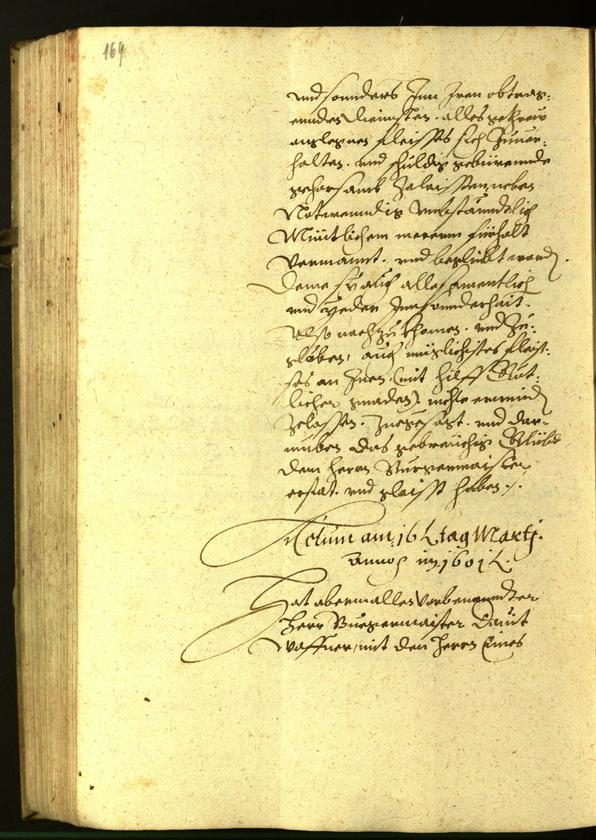 Archivio Storico della Città di Bolzano - BOhisto protocollo consiliare 1601 