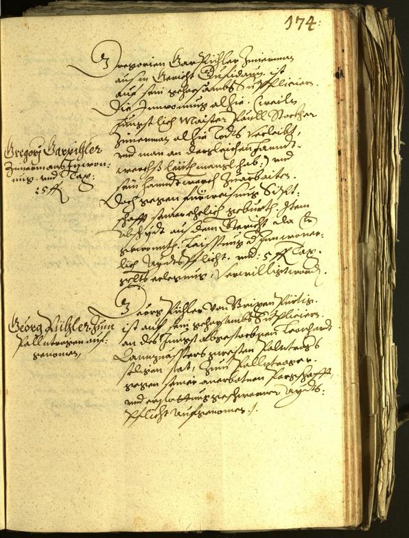 Stadtarchiv Bozen - BOhisto Ratsprotokoll 1601 