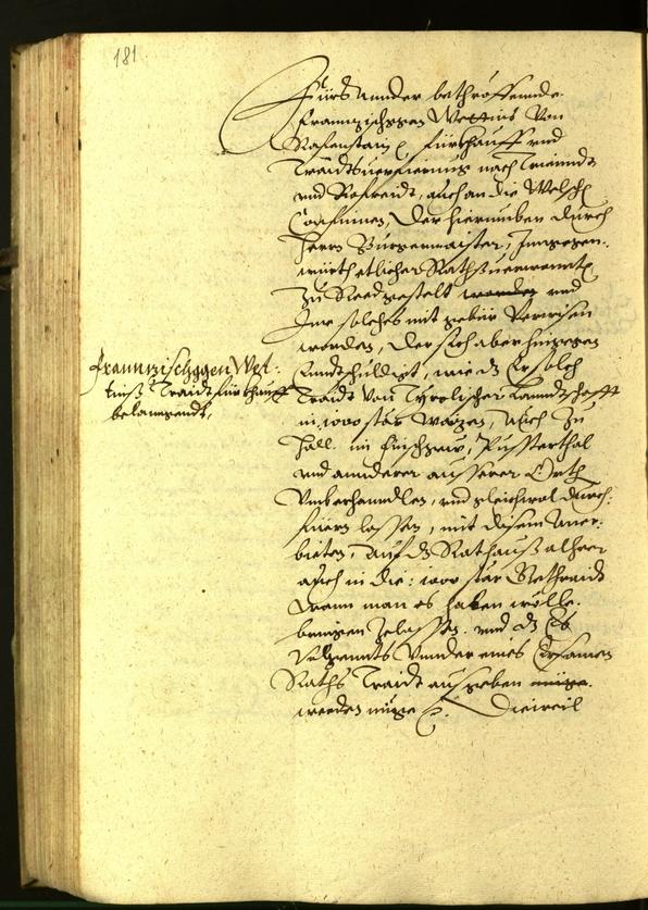 Civic Archives of Bozen-Bolzano - BOhisto Minutes of the council 1601 