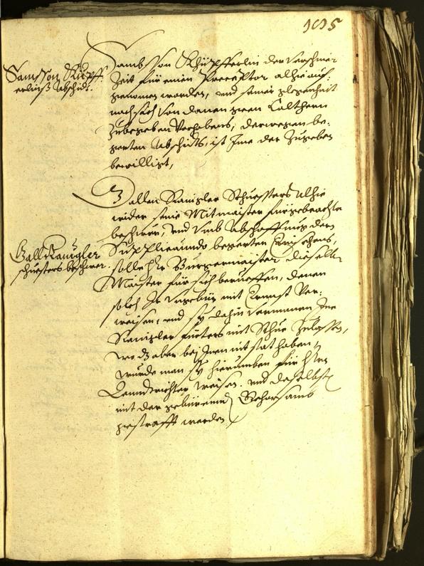 Civic Archives of Bozen-Bolzano - BOhisto Minutes of the council 1601 