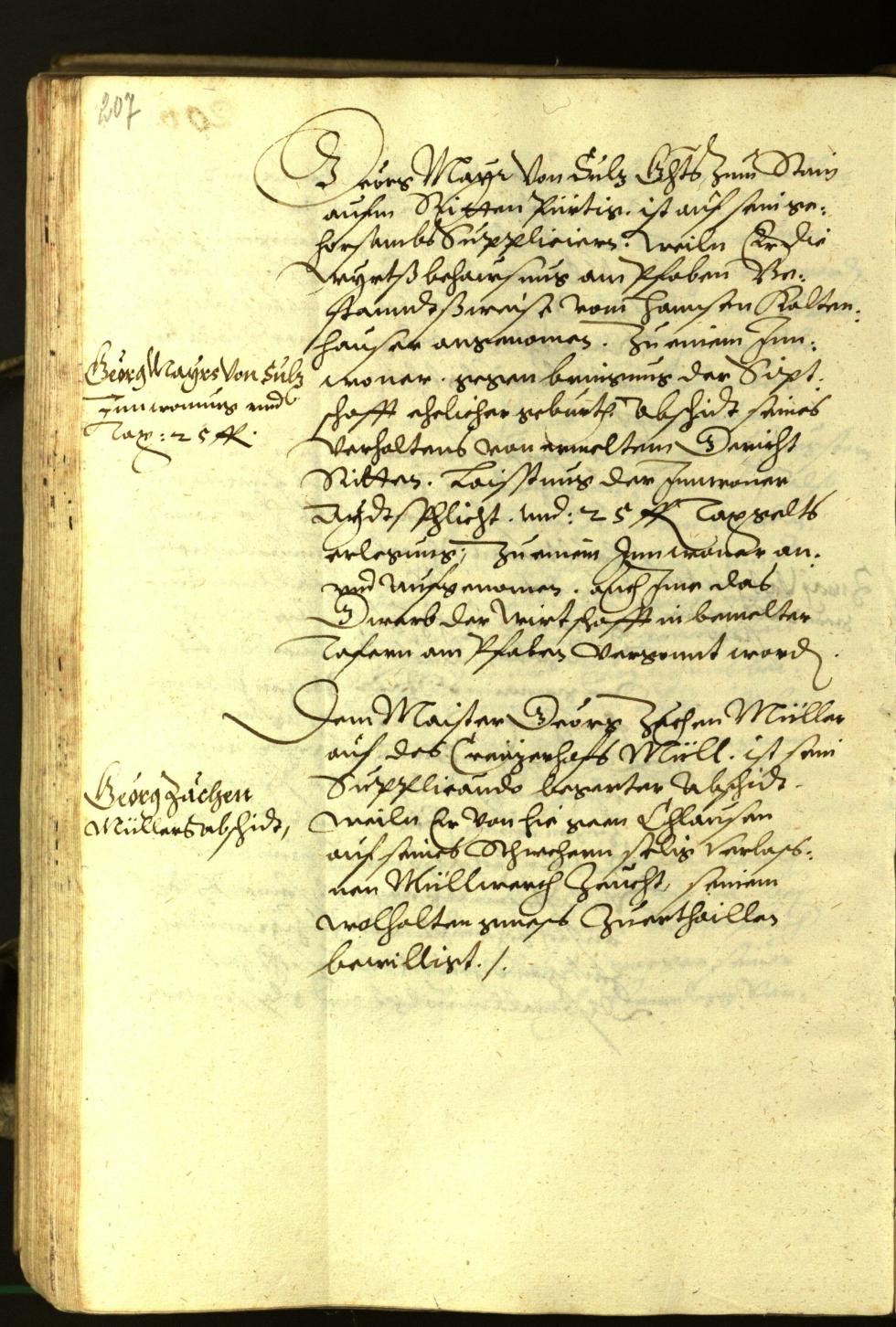 Stadtarchiv Bozen - BOhisto Ratsprotokoll 1601 