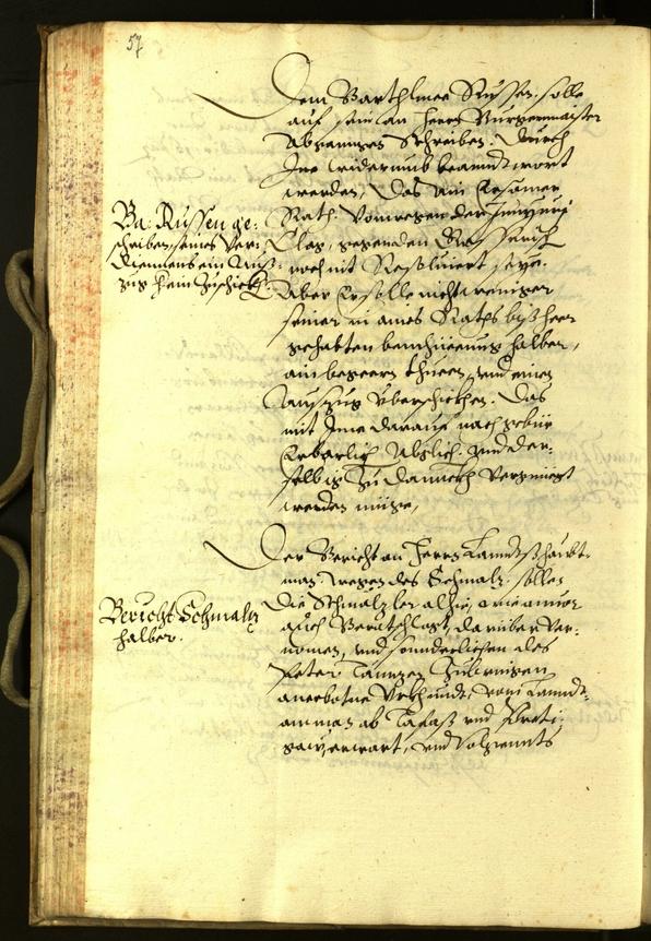 Civic Archives of Bozen-Bolzano - BOhisto Minutes of the council 1602 