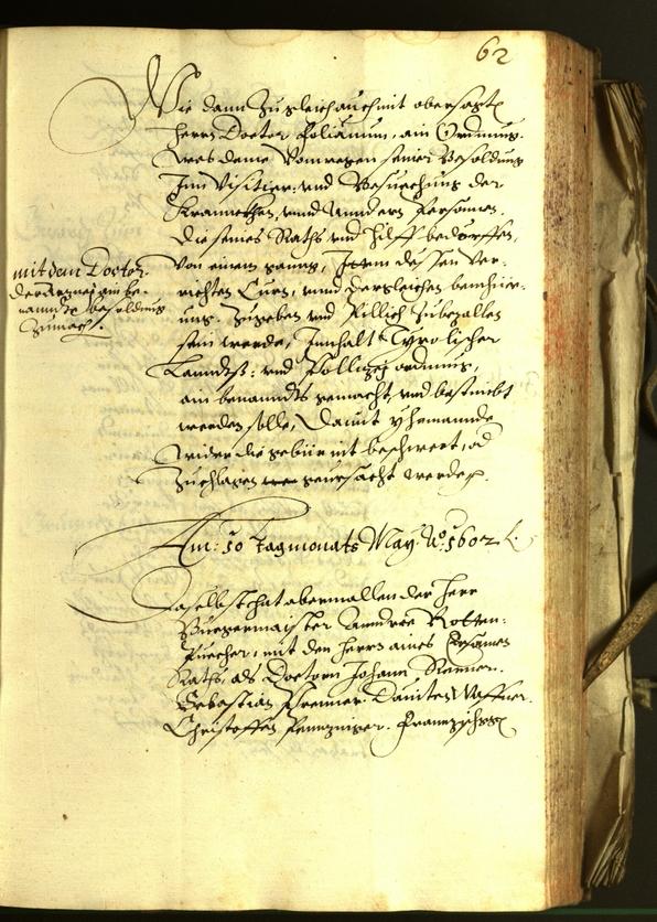 Civic Archives of Bozen-Bolzano - BOhisto Minutes of the council 1602 