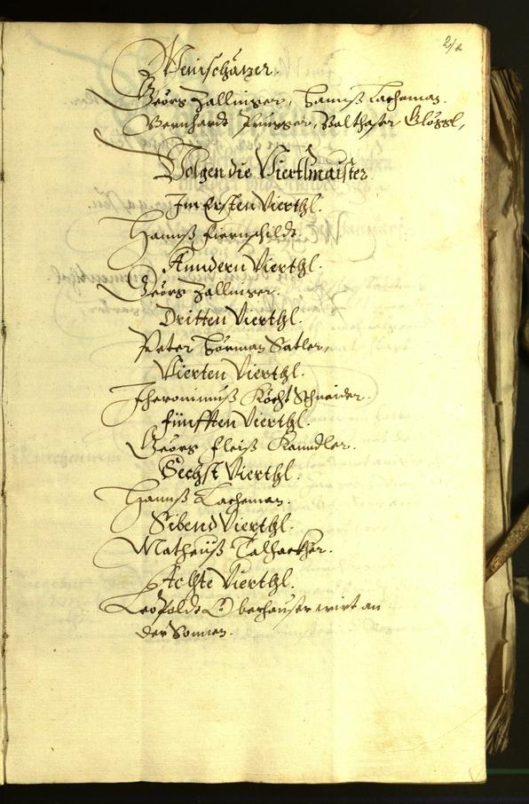 Civic Archives of Bozen-Bolzano - BOhisto Minutes of the council 1602 