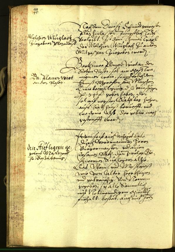 Civic Archives of Bozen-Bolzano - BOhisto Minutes of the council 1602 