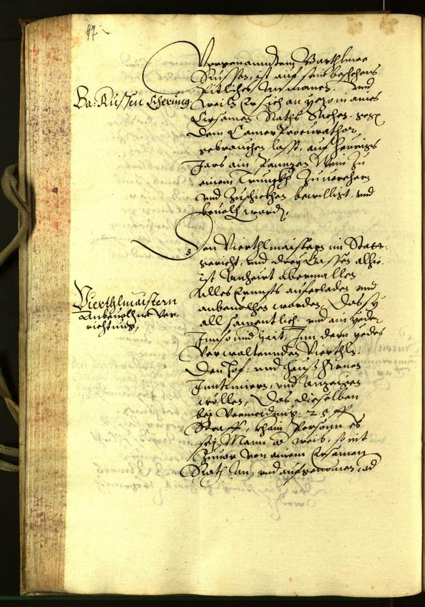 Archivio Storico della Città di Bolzano - BOhisto protocollo consiliare 1602 