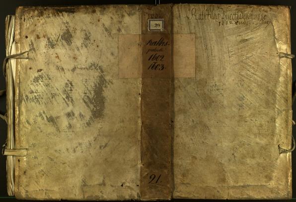 Civic Archives of Bozen-Bolzano - BOhisto Minutes of the council 1602 